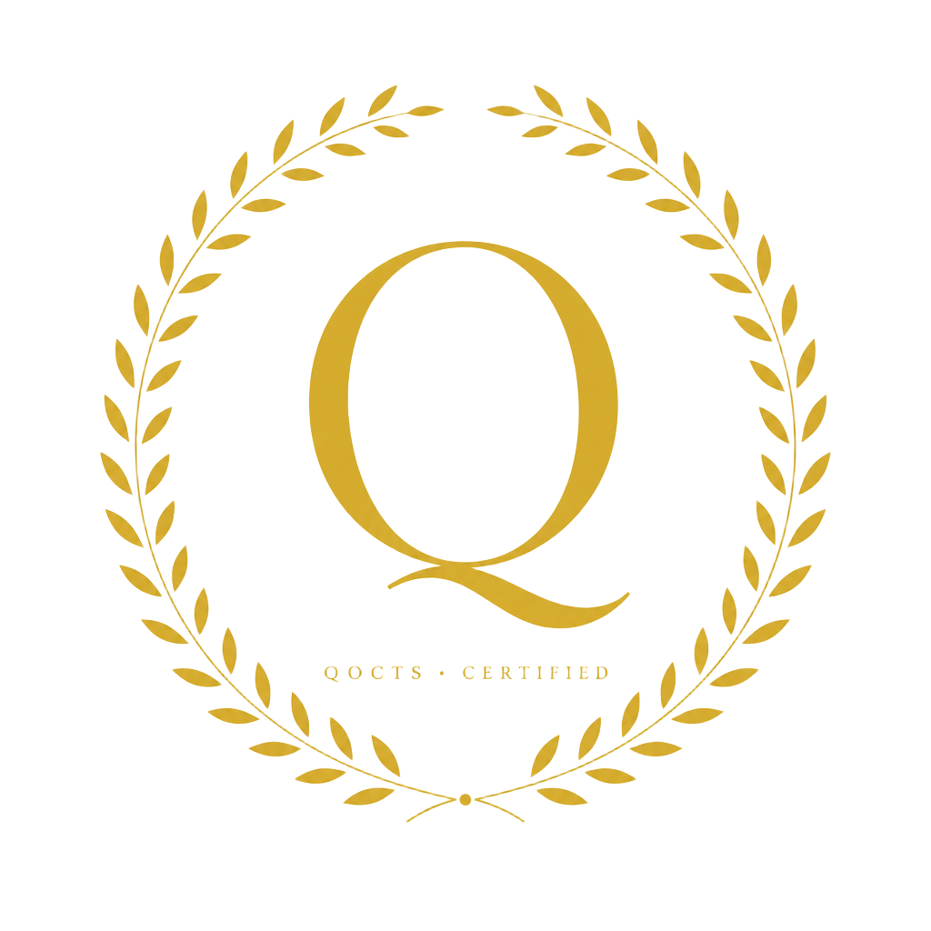 QOCTS certification seal